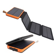 便携式20000毫安太阳能充电宝10000毫安容量折叠户外移动电源