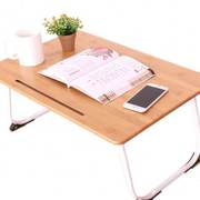 床桌床上桌床上电脑桌，小桌子实木电脑桌，可折叠竹子折叠桌学习桌简