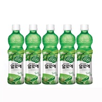 5瓶韩国熊津饮料芦荟汁