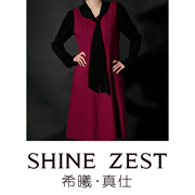 女装修身暗红色毛料材质无领收腰款无袖马甲裙气质连衣裙