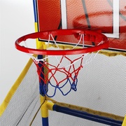 速发家用儿童室内外投篮机单双人篮球架可折叠儿童亲子玩具投篮游