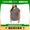 香港直邮潮奢 Michael Kors 女士加大码条纹按扣肩章T恤