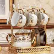简翊欧式茶具陶瓷咖啡具骨瓷，咖啡杯套装英式整套家用下午花茶杯具