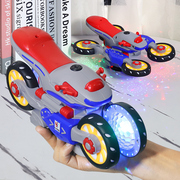 网红电动特技旋转变形摩托车儿童玩具1一3岁2半6男孩女孩生日礼物