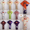 vintage古着日本制传统民族服饰，复古图案写真，长款男女和服外套256