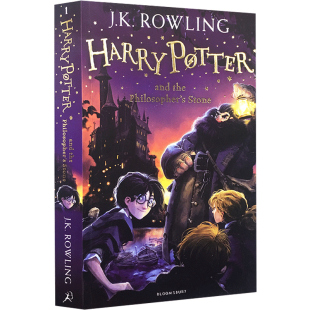 哈利波特与魔法石英语原版Harry Potter and the philosopher's Stone 1哈里全集第一部畅销书籍小说可典藏珍英文魔法觉醒