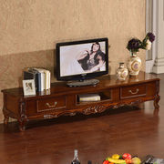 意伟家具欧式电视柜实木简约美式电视柜，家具客厅组合1.822.22.