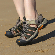悍途沙滩鞋男夏季防滑游泳专用涉水鞋户外海边防割运动凉鞋女