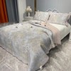 韩式天丝莱赛尔纤维绗缝，水洗双面床盖床单夏季空调被