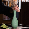 青瓷花器创意时尚家居装饰品摆件个性，陶瓷台面水培，干花插复古花瓶