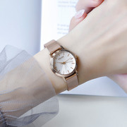 julius聚利时女士手表，气质韩国时尚潮流，防水秀气女表时装表