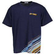 日本YONEX尤尼克斯短袖男 羽毛球服网球服装 T 恤 YOT23031-702