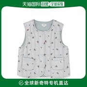 韩国直邮ORGANICMOM浅绿色T恤羽绒马甲(MHZTVE06)