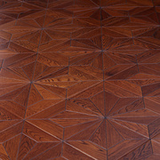 橡木多层实木复合地板，家用15mm艺术拼花地板，地暖实木地板57261㎡