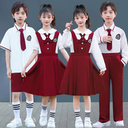 儿童演出服中小学生诗歌朗诵比赛表演服装中国风合唱服幼儿园园服