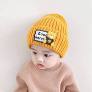 儿童帽子秋冬款毛线帽男童男，宝婴儿帽子，2023冬季宝宝帽子男孩