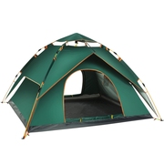 定制3人4人野外露营用品装备，双人多人双层帐篷，户外野营全自动充气