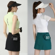 夏季高尔夫女装裙子衣服套装GOLF运动弹力上衣网球女速干服装裙子