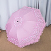 蕾丝伞x女晴雨两用学生，雨伞折叠伞，花边伞太阳伞防晒防紫外线遮阳