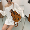 女包包lolita学院，vintage手提文艺复古创意，个性小提琴双肩包
