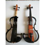 高档双色分色手工，电子小提琴初学者演奏电声小提琴乐器