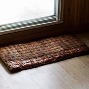 山全棕入户大门垫蹭土耐脏软地垫庭院踏脚垫室内外楼梯地毯防滑家