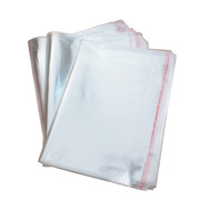 OPP袋不干子自透袋粘明塑r料自封袋胶服装衣服包装袋 5丝 宽度50c