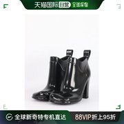 99新未使用香港直邮bottegaveneta女士黑色高跟鞋677113-v