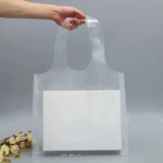 衣服手拎可塑料背包定制手提袋子服装袋，特厚透明挎包袋斜跨袋