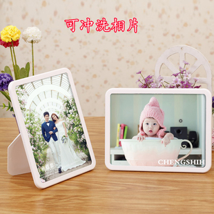 韩式相框摆台7寸6寸8寸卡通，10寸婚纱照片，框创意组合儿童宝宝相架
