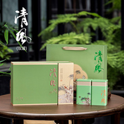 方形铁罐半斤一斤春茶，绿茶通用茶叶，包装礼盒年礼送礼空盒定制