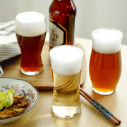 日本进口aderia石冢硝，子创意精酿啤酒杯水晶玻璃杯家用喝酒杯子
