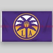 wnba国家女子篮球联盟，协会losangelessparks洛杉矶火花，队旗旗帜