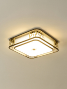 定制新中式吸顶灯卧室灯，圆形简约现代大气家用客厅书房餐厅主卧灯