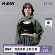 BLENK系列NERDY2023夏秋女款防风长袖夹克甜酷街头外套潮