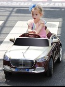 儿童电动车遥控汽车可坐人男女宝宝四轮小孩四驱带摇摆充电玩具车