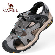 camel骆驼夏季镂空透气徒步登山防滑运动户外休闲旅游男式凉鞋子