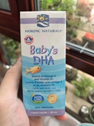 加拿大版Nordic Naturals 婴幼儿鱼油DHA滴剂 60ml