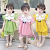 夏季婴儿童装韩版女童两件套装，洋气宝宝1一2-3岁小童夏装短袖衣服