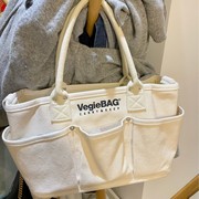 日本vegiebag妈咪包大容量母婴包手提妈妈托特包女包包妈咪袋