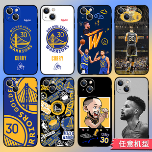 nba勇士库里手机壳适用苹果1312华为p40小米12红米k40iqooneo5xr