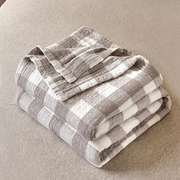 夏季薄款纱布毛巾被纯棉成人毛巾毯全棉儿童空调毯子午睡盖毯床单