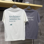 NEW BALANCE/NB短袖24男款女款潮牌百搭运动纯棉T恤AMT42315