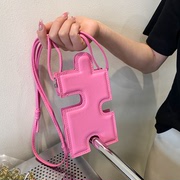 个性搞怪小包包2022韩版时尚设计糖果色ins洋气单肩斜挎小方包女