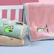 儿童毛毯婴儿盖毯春秋夏季幼儿园午睡小被子，新生儿宝宝珊瑚绒毯子