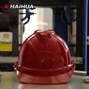 海华国标安全帽男士安全生产工作帽，工地头盔建工程电力安全帽透气