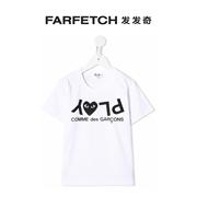 Play Comme des Garcons 川久保玲童装Play T恤FARFETCH发发奇