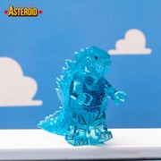 小积木人电影系列Godzilla冰晶哥斯拉怪兽拼装玩具模型摆件手办