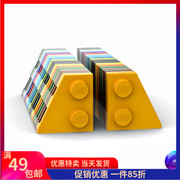 LEGO乐高24299左 24307右 2x2 楔形板 黑白 深灰 浅灰 红黄 蓝绿