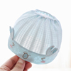 婴儿帽子夏季薄款空顶胎帽囟门，帽新生儿春秋款3男宝宝，帽子0一6月